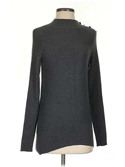 Pre-owned Lety & Me Turtleneck Sweater In Gray