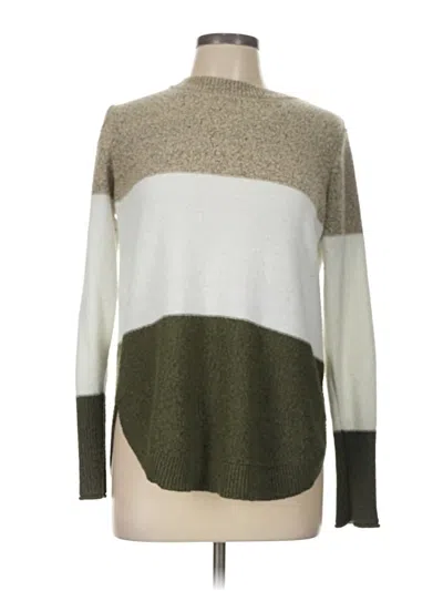 Pre-owned Lety & Me Turtleneck Sweater In Green