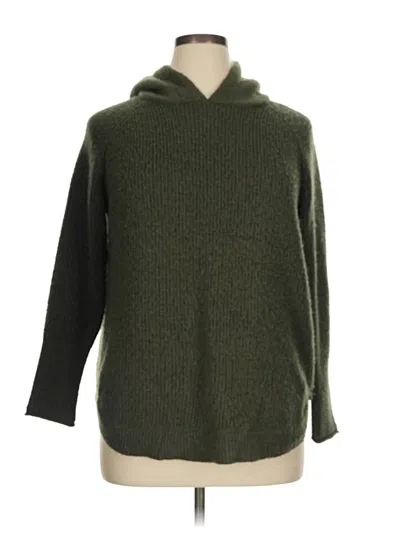 Pre-owned Lety & Me Turtleneck Sweater In Green