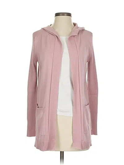Pre-owned Lety & Me Zip Up Hoodie In Pink