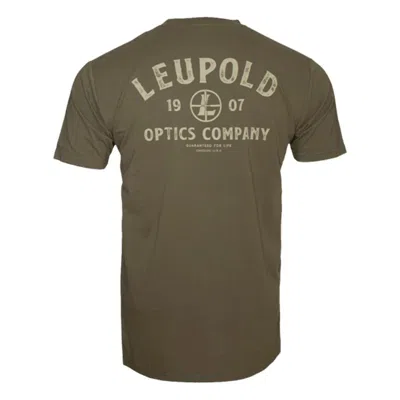 Leupold Men's  1907 Stacked Shooting T-shirt In Green