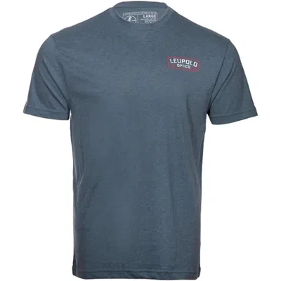Leupold Men's  Badge T-shirt In Blue
