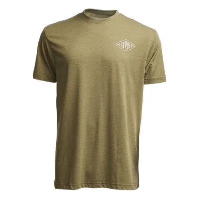 Leupold Men's  Diamond Badge T-shirt In Green