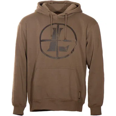 Leupold Men's  Distressed Reticle Hoodie In Brown