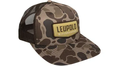 Leupold Men's  Riflescope Camo Trucker Adjustable Hat In Multi