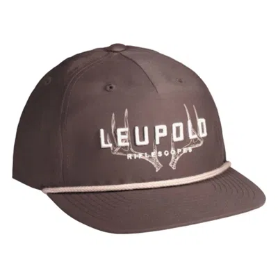 Leupold Men's  Riflescopes Antler Retro Roper Adjustable Hat In Brown