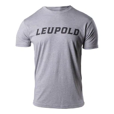 Leupold Men's  Wordmark T-shirt In Gray
