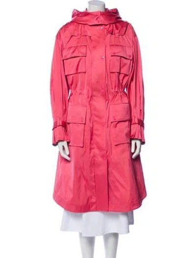 Pre-owned Leur Logette Trench Coat In Pink