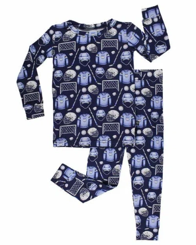 Lev Baby Kids'  2-piece Pajama Set In Blue