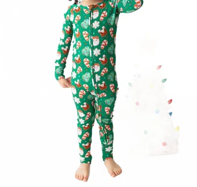 Lev Baby Kid's Convertible Romper In Green