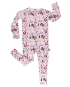 Lev Baby Makeup Print Relaxed Lounge Pants In Pink