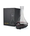 Levare Wine Aeration System In Pearl Black