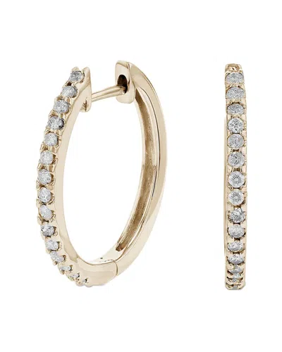 Levaron 14k 0.50 Ct. Tw. Diamond Earrings In Metallic