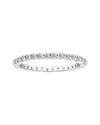Levaron 14k 0.50 Ct. Tw. Diamond Eternity Ring In Silver