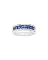 Levaron 14k 1.22 Ct. Tw. Diamond & Sapphire Ring