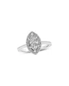 Levaron 14k 1.25 Ct. Tw. Diamond Ring In Silver