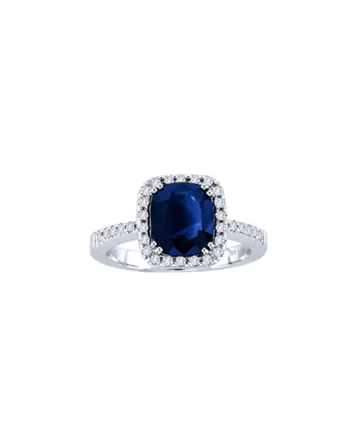 LEVARON LEVARON 14K 2.75 CT. TW. DIAMOND & SAPPHIRE RING