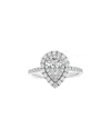 Levaron 18k 1.09 Ct. Tw. Diamond Ring In Silver