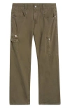 Level 7 Cargo Jeans In Brown