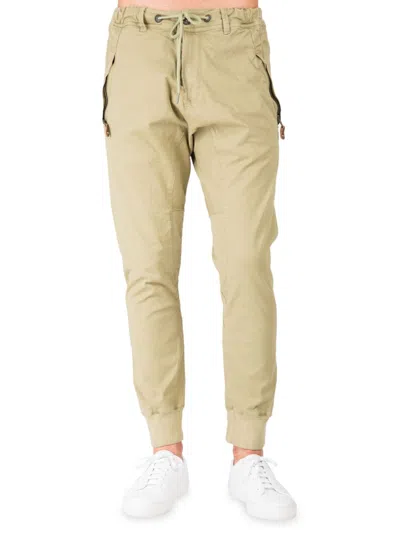 Level 7 Jeans Men's Relaxed Drawstring Joggers In Avocado