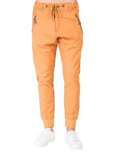 Level 7 Jeans Men's Relaxed Drawstring Joggers In Bronze