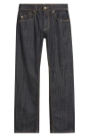 Level 7 Relaxed Straight Leg Jeans In Gray