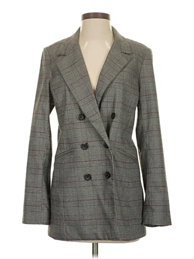 Pre-owned Level 99 Blazer Jacket In Gray