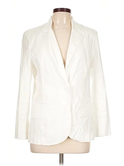 Pre-owned Level 99 Blazer Jacket In Ivory