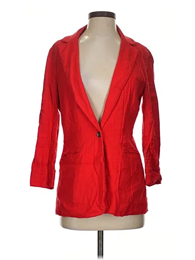 Pre-owned Level 99 Blazer Jacket In Red