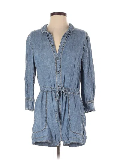 Pre-owned Level 99 Casual Dress In Blue