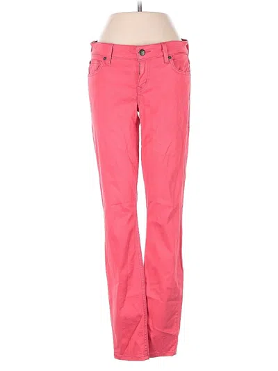 Pre-owned Level 99 Casual Pants In Pink