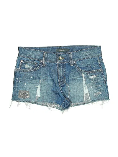 Pre-owned Level 99 Denim Shorts In Blue