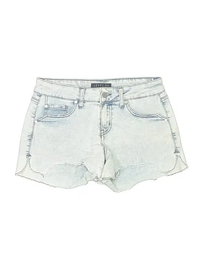 Pre-owned Level 99 Denim Shorts In Blue