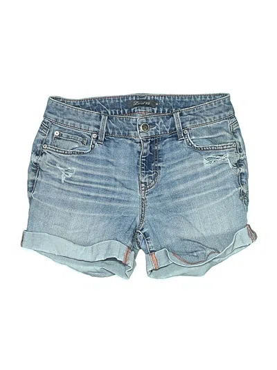 Pre-owned Level 99 Denim Shorts In Blue