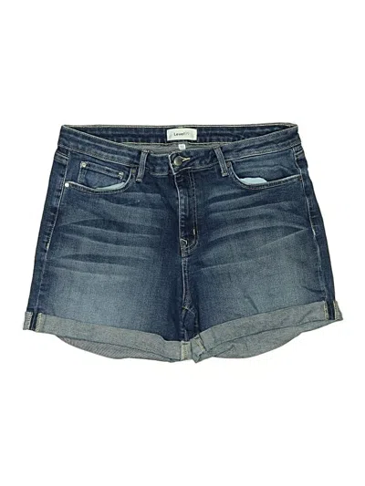 Pre-owned Level 99 Denim Shorts In Blue