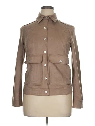 Pre-owned Level 99 Jacket In Brown