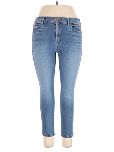 Pre-owned Level 99 Jeans In Blue