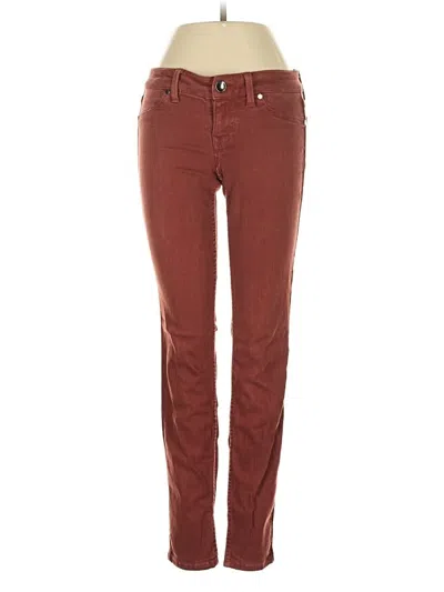 Pre-owned Level 99 Jeans In Burgundy