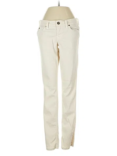 Pre-owned Level 99 Jeans In Ivory