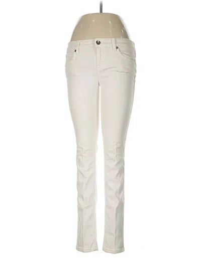 Pre-owned Level 99 Jeans In Ivory