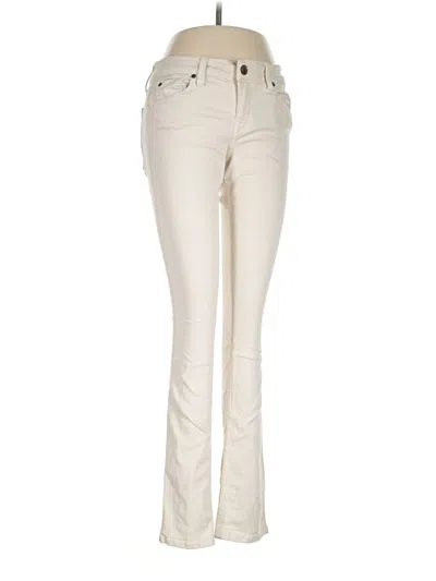 Pre-owned Level 99 Jeans In Ivory
