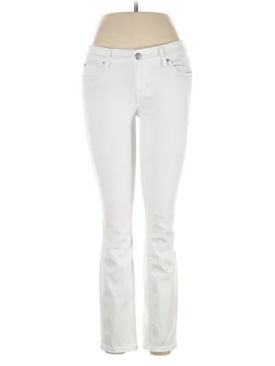 Pre-owned Level 99 Jeans In White