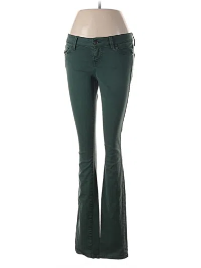Pre-owned Level 99 Jeggings In Green
