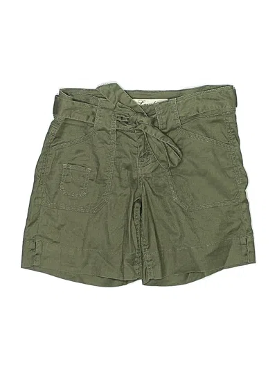 Pre-owned Level 99 Khaki Shorts In Green