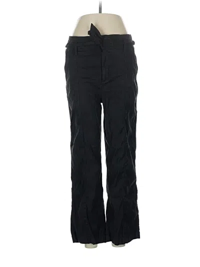 Pre-owned Level 99 Linen Pants In Black