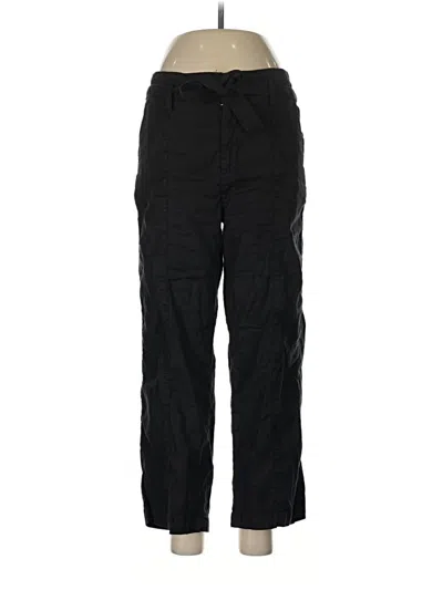 Pre-owned Level 99 Linen Pants In Black