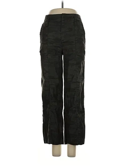 Pre-owned Level 99 Linen Pants In Black