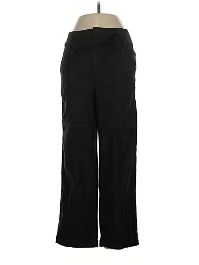 Pre-owned Level 99 Linen Pants In Black
