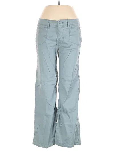 Pre-owned Level 99 Linen Pants In Blue