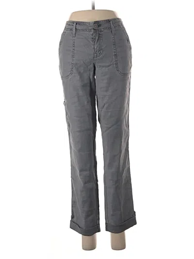 Pre-owned Level 99 Linen Pants In Gray